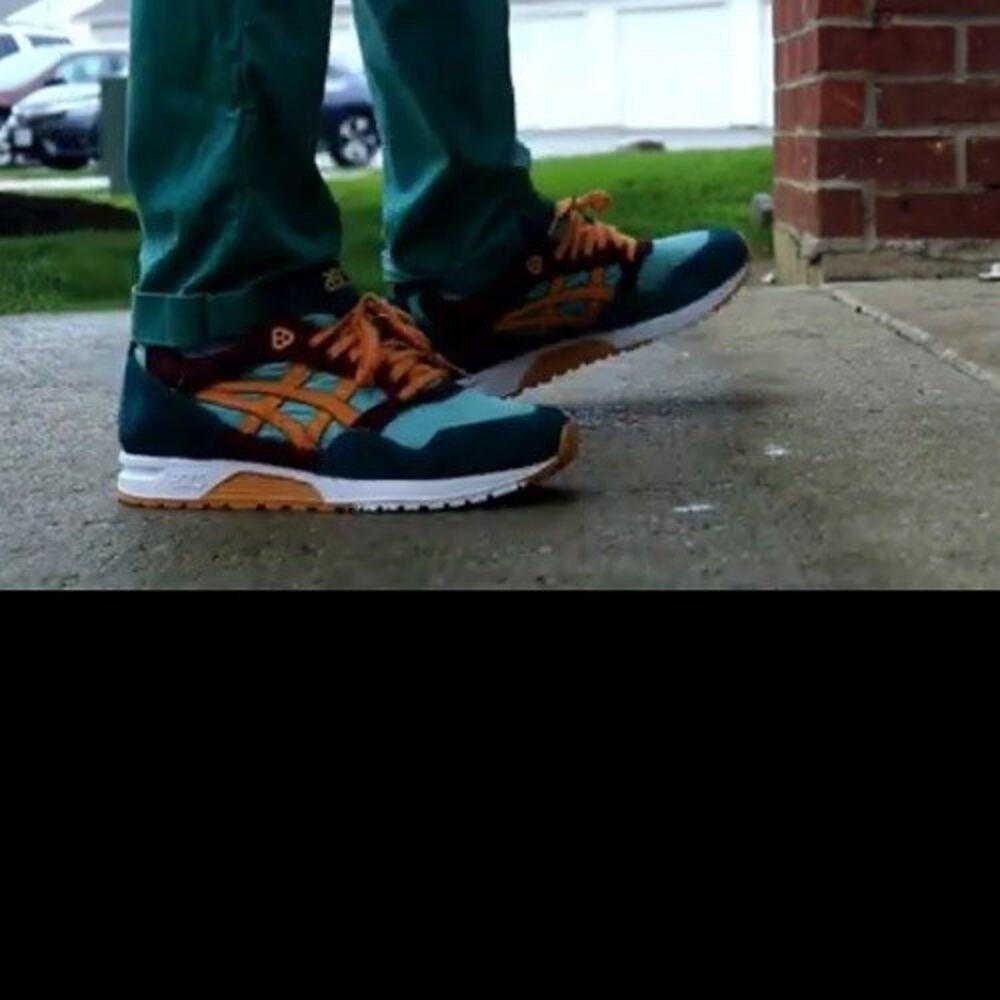 ASICS Gel Saga Sage Everglade Shoes Mens Size 10 New in Box Fast Shipping - Picture 8 of 11